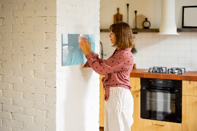 Tableau magnétique mural Marbre décoratif