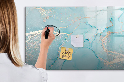 Tableau magnétique mural Marbre décoratif