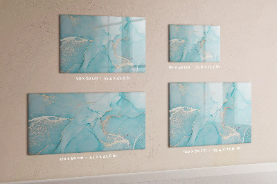 Tableau magnétique mural Marbre décoratif