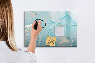 Tableau magnétique mural Marbre décoratif