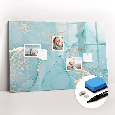 Tableau magnétique mural Marbre décoratif