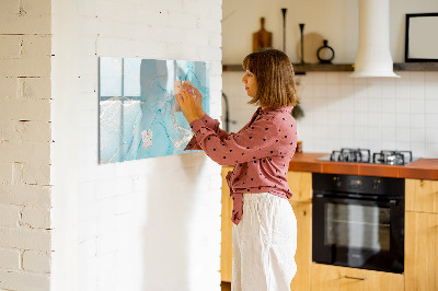 Tableau magnétique mural Marbre décoratif