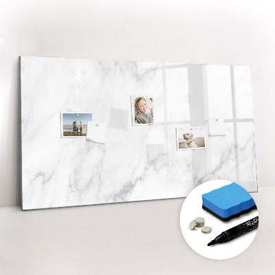 Tableau effaçable magnétique Marbre