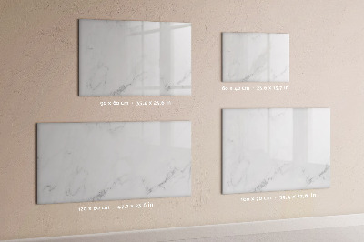 Tableau effaçable magnétique Marbre