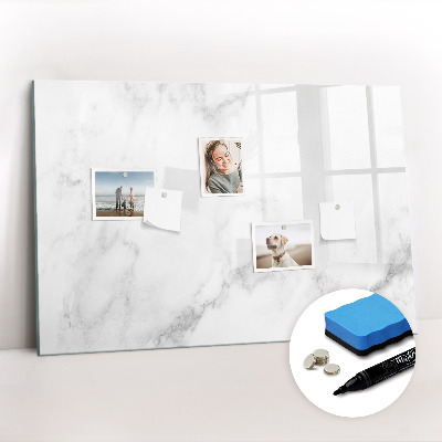 Tableau effaçable magnétique Marbre