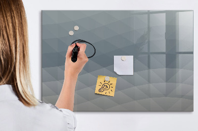 Tableau effaçable magnétique Abstraction des vagues