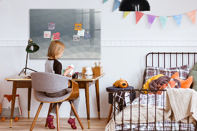 Tableau effaçable magnétique Abstraction des vagues