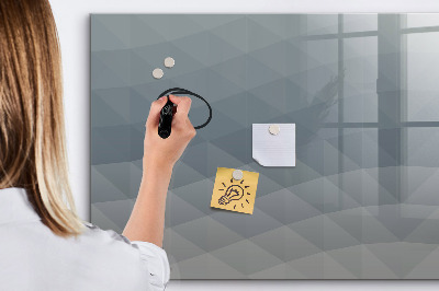 Tableau effaçable magnétique Abstraction des vagues