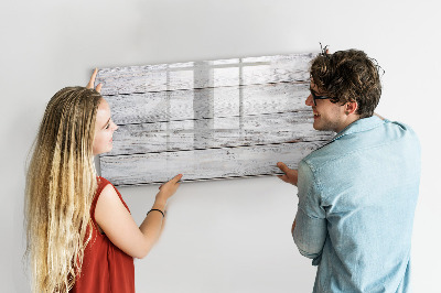 Tableau effaçable magnétique planches peintes