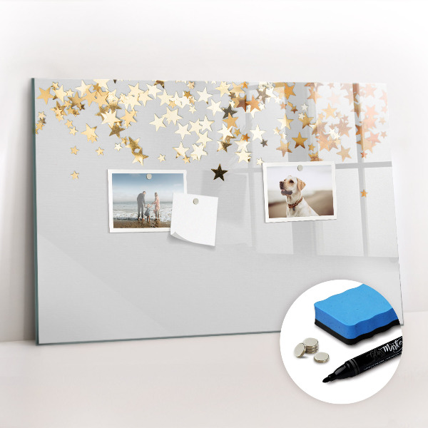 Tableau verre magnétique Étoiles