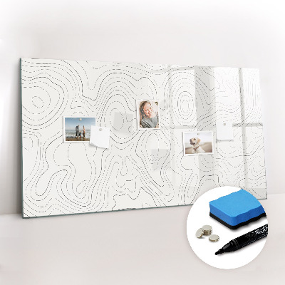 Tableau effaçable magnétique Taches d'abstraction