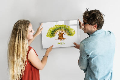 Tableau effaçable magnétique Arbre généalogique