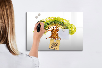 Tableau effaçable magnétique Arbre généalogique