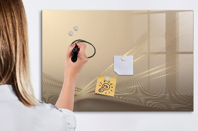 Tableau effaçable magnétique Lumière abstraite