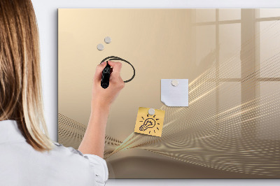 Tableau effaçable magnétique Lumière abstraite