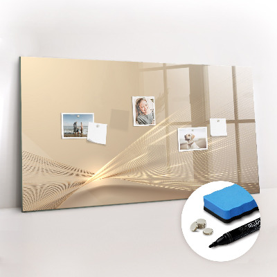 Tableau effaçable magnétique Lumière abstraite