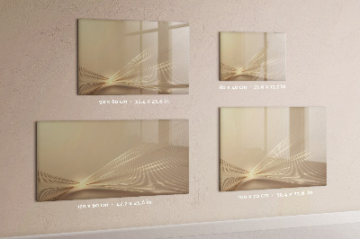 Tableau effaçable magnétique Lumière abstraite