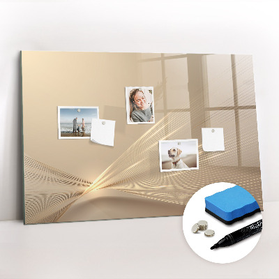 Tableau effaçable magnétique Lumière abstraite