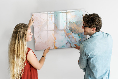 Tableau verre magnétique Peinture abstraite