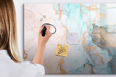 Tableau verre magnétique Peinture abstraite
