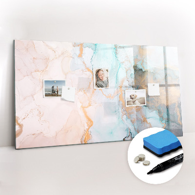 Tableau verre magnétique Peinture abstraite