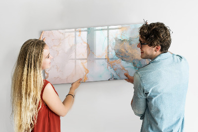 Tableau verre magnétique Peinture abstraite