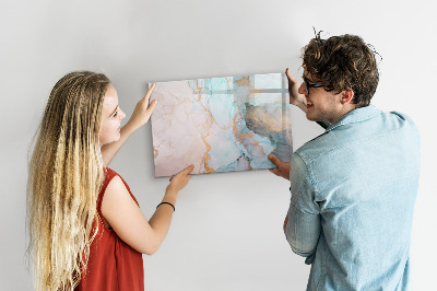 Tableau verre magnétique Peinture abstraite