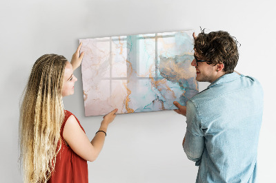 Tableau verre magnétique Peinture abstraite