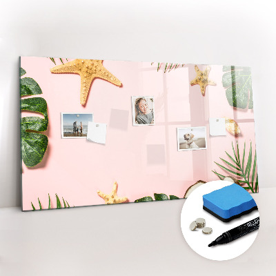 Tableau effaçable magnétique Ambiance estivale