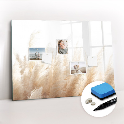 Tableau effaçable magnétique Abstraction des céréales