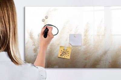 Tableau effaçable magnétique Abstraction des céréales