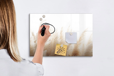 Tableau effaçable magnétique Abstraction des céréales