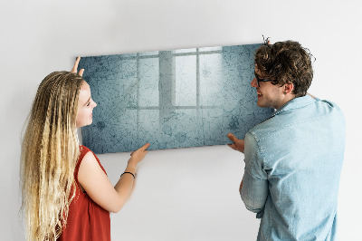 Tableau magnétique mural Carte ancienne