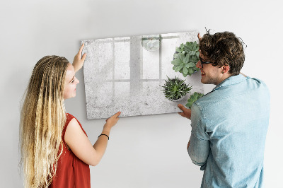 Tableau magnétique mural Plantes ornementales