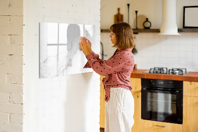 Tableau effaçable magnétique Marbre décoratif