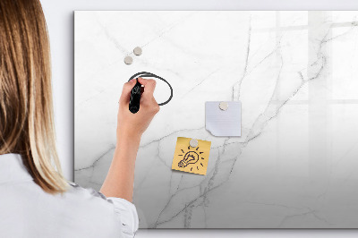Tableau effaçable magnétique Marbre décoratif