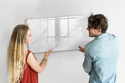 Tableau effaçable magnétique Marbre décoratif