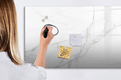 Tableau effaçable magnétique Marbre décoratif