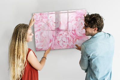 Tableau effaçable magnétique Fleurs en fleurs