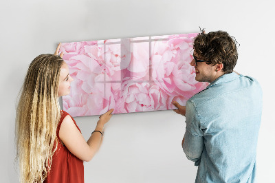 Tableau effaçable magnétique Fleurs en fleurs