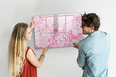 Tableau effaçable magnétique Fleurs en fleurs