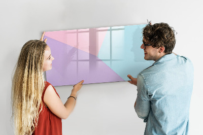 Tableau effaçable magnétique Motif pastel