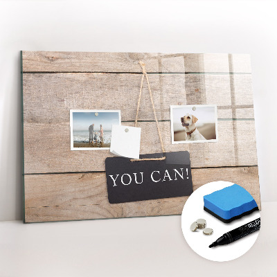 Tableau effaçable magnétique Tu sais écrire !