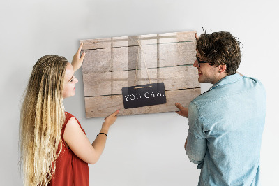 Tableau effaçable magnétique Tu sais écrire !