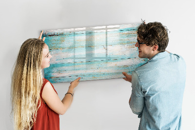 Tableau magnétique mural Tableaux bleus
