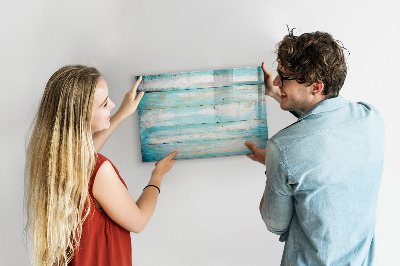 Tableau magnétique mural Tableaux bleus