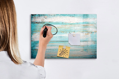 Tableau magnétique mural Tableaux bleus