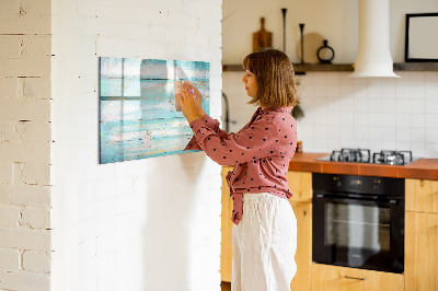 Tableau magnétique mural Tableaux bleus