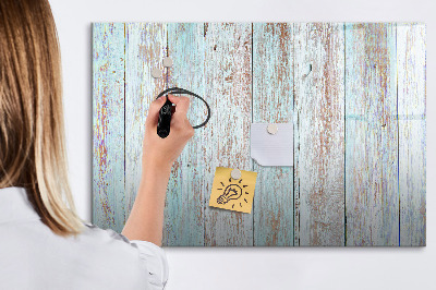 Tableau magnétique mural Bois pastel