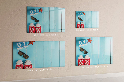 Tableau effaçable magnétique Le premier jour de l'été